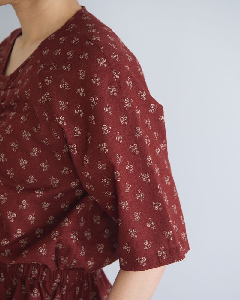 PRINT SUMMER DRESS//MEYAME