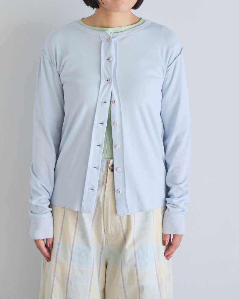 MANY BUTTON CARDIGAN//MEYAME