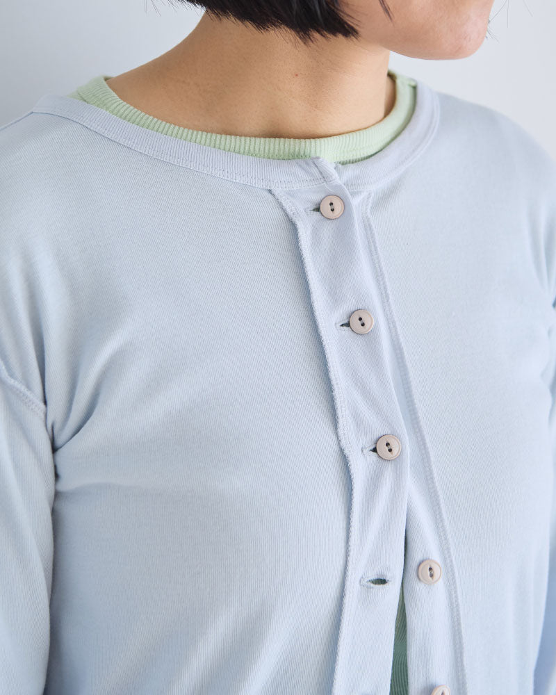 MANY BUTTON CARDIGAN//MEYAME