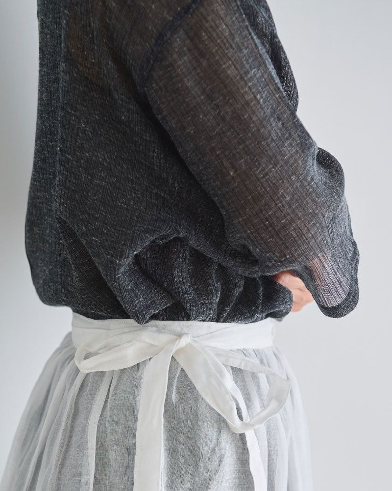 LINEN MIX JACQUARD BIG-T/YULA/YL26-T001