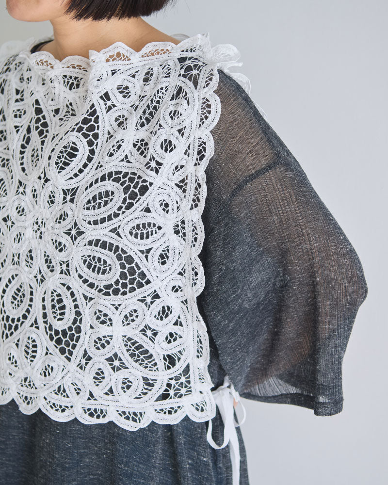 LINEN MIX JACQUARD BIG-T/YULA/YL26-T001