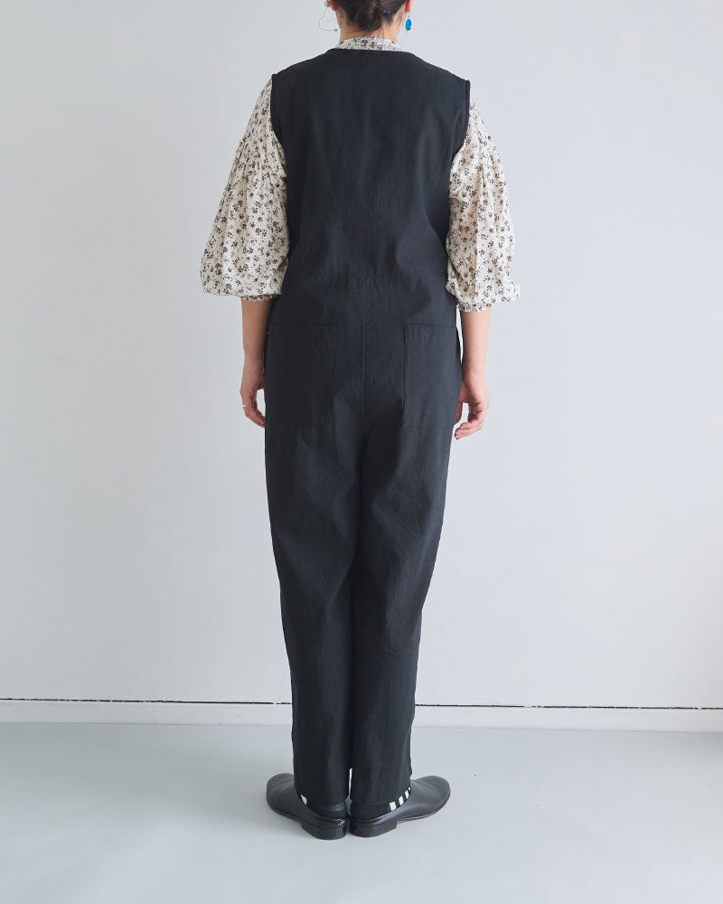 トリプルワッシャーLC ラップキュロットサロペットパンツ/UNIVERSALTISSU/UT260PT006