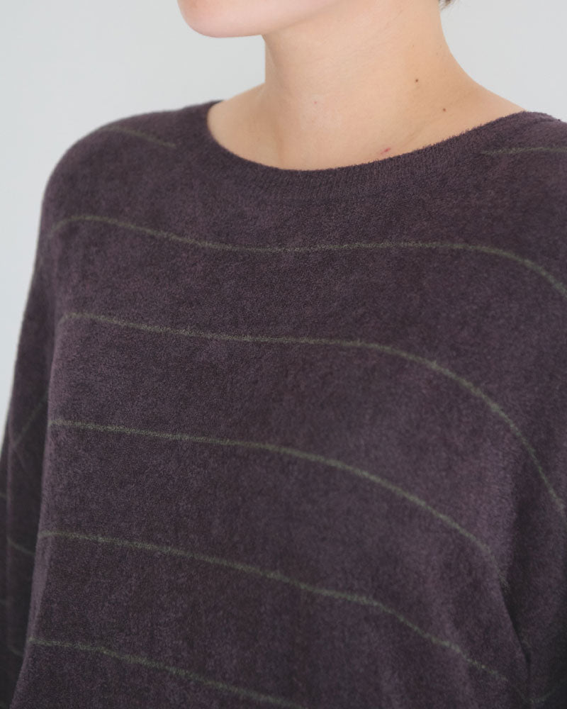 【予約】Velour Knit Sweater/JöICEADDED /J263KN03