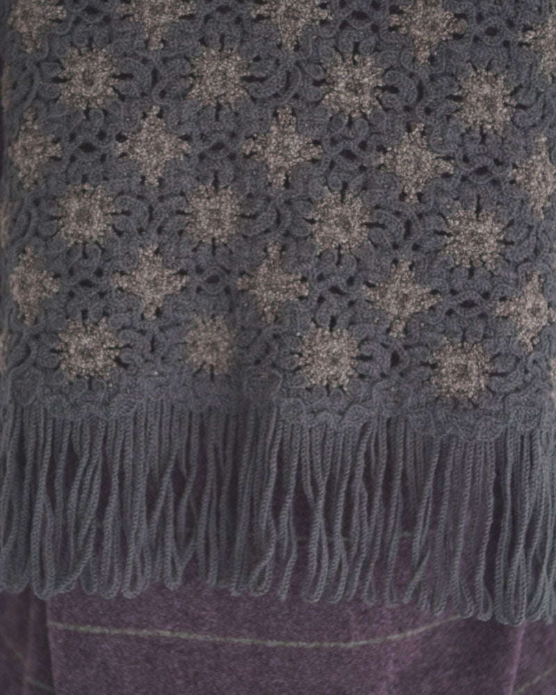 【予約】Flower Pattern Embroidered Vest/JöICEADDED /J263SV01/