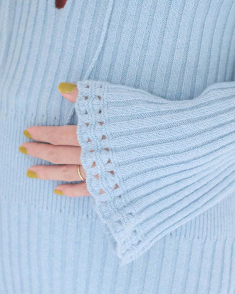【予約】Wool Nuance Knit Polo/JöICEADDED /J263KN02