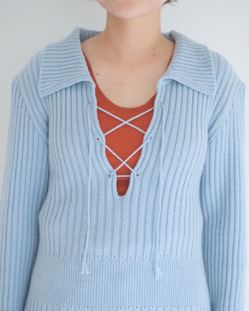 【予約】Picot Hem Tank Top/JöICEADDED /J263CS01
