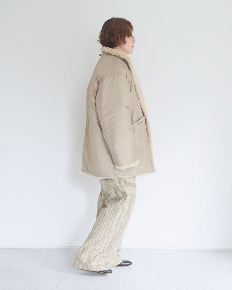 【予約】Dual Coat Taffeta&Boa/JöICEADDED /J 263CO01/サイズ2