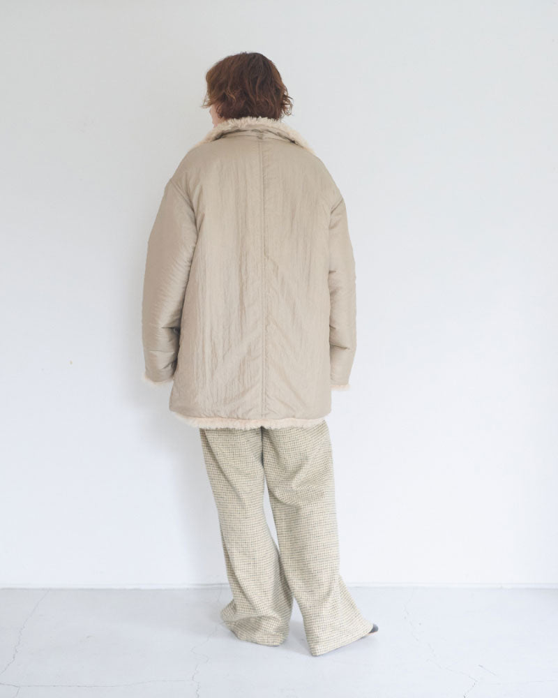 【予約】Dual Coat Taffeta&Boa/JöICEADDED /J 263CO01/サイズ2