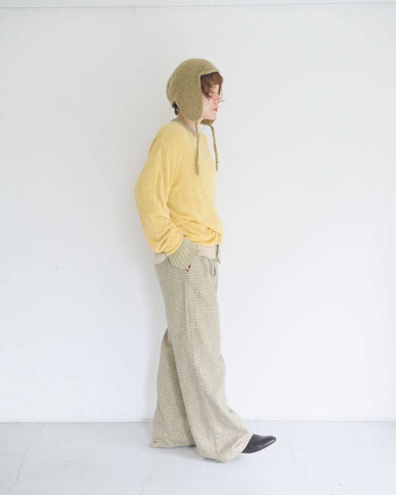【予約】Velour Knit Sweater/JöICEADDED /J263KN03