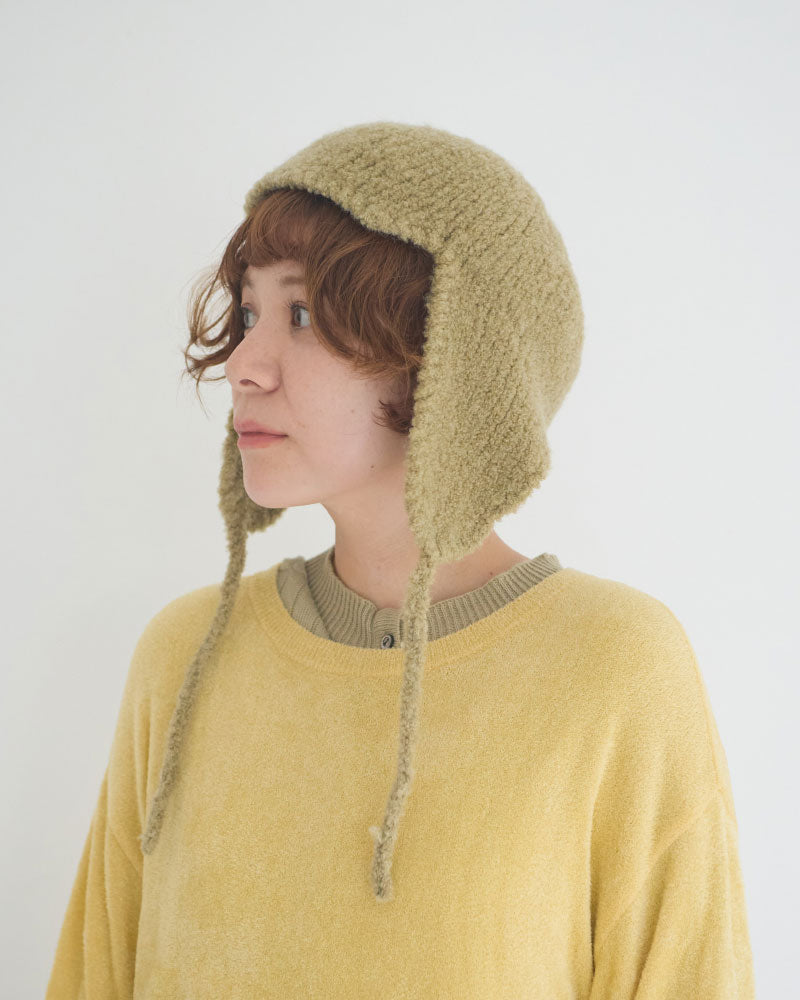 【予約】HAND KNIT HELMET/YULA/Y L 25-A 002