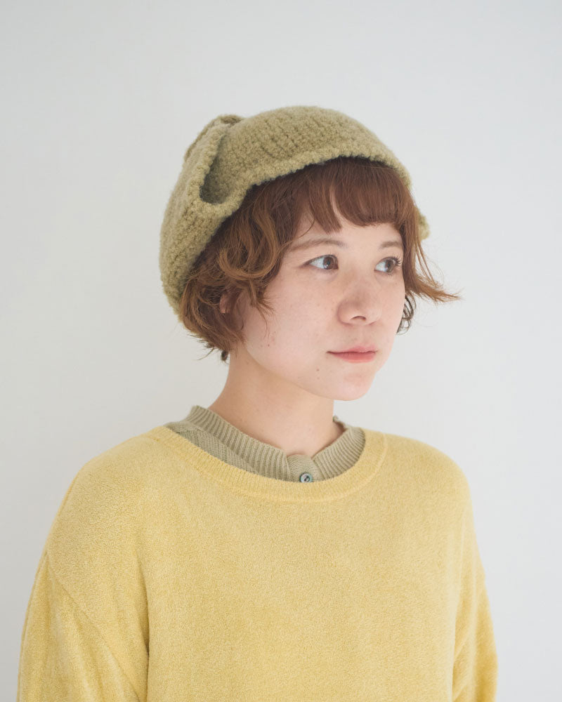 【予約】HAND KNIT HELMET/YULA/Y L 25-A 002