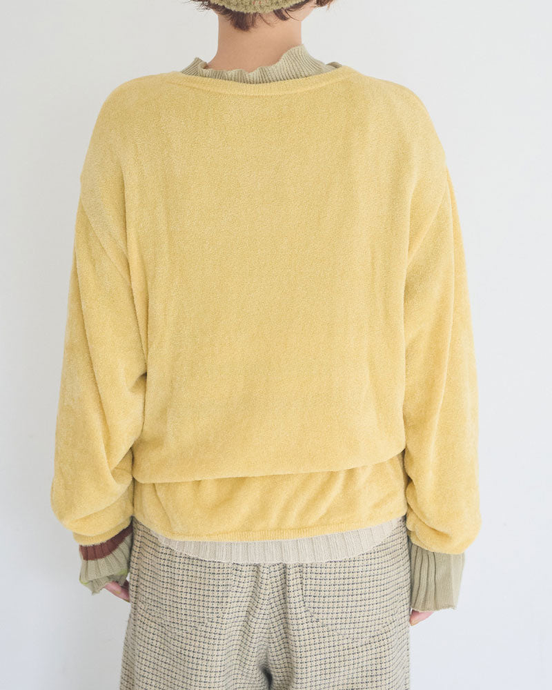 【予約】Velour Knit Sweater/JöICEADDED /J263KN03
