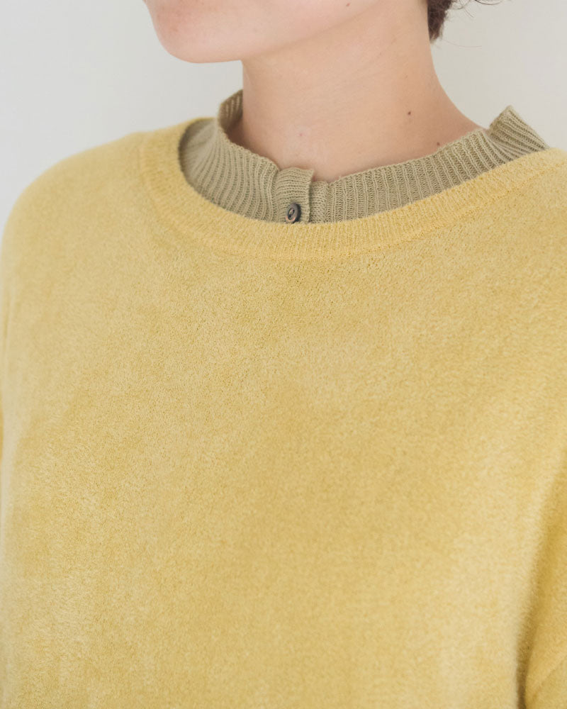 【予約】Velour Knit Sweater/JöICEADDED /J263KN03