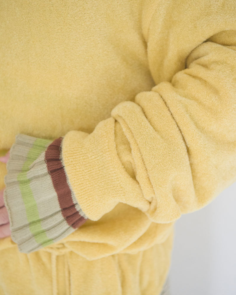 【予約】Velour Knit Sweater/JöICEADDED /J263KN03