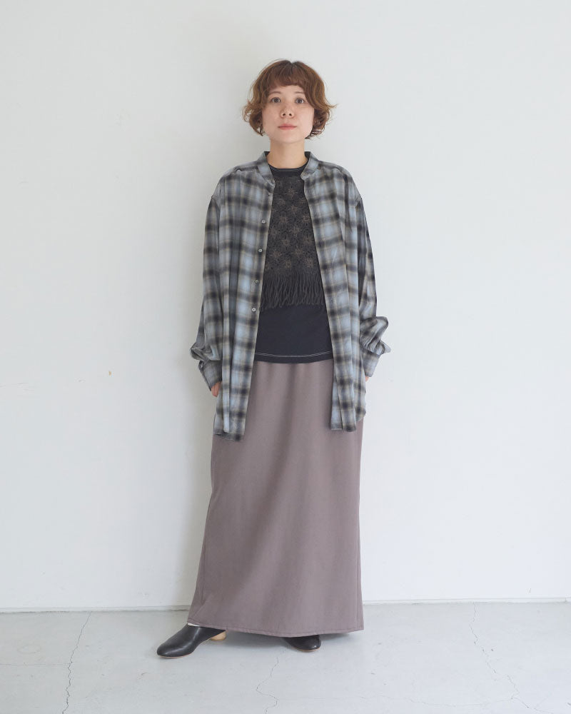【予約】Tucked Sleeve Zigzag shirts/JöICEADDED /J263SH01/サイズ2