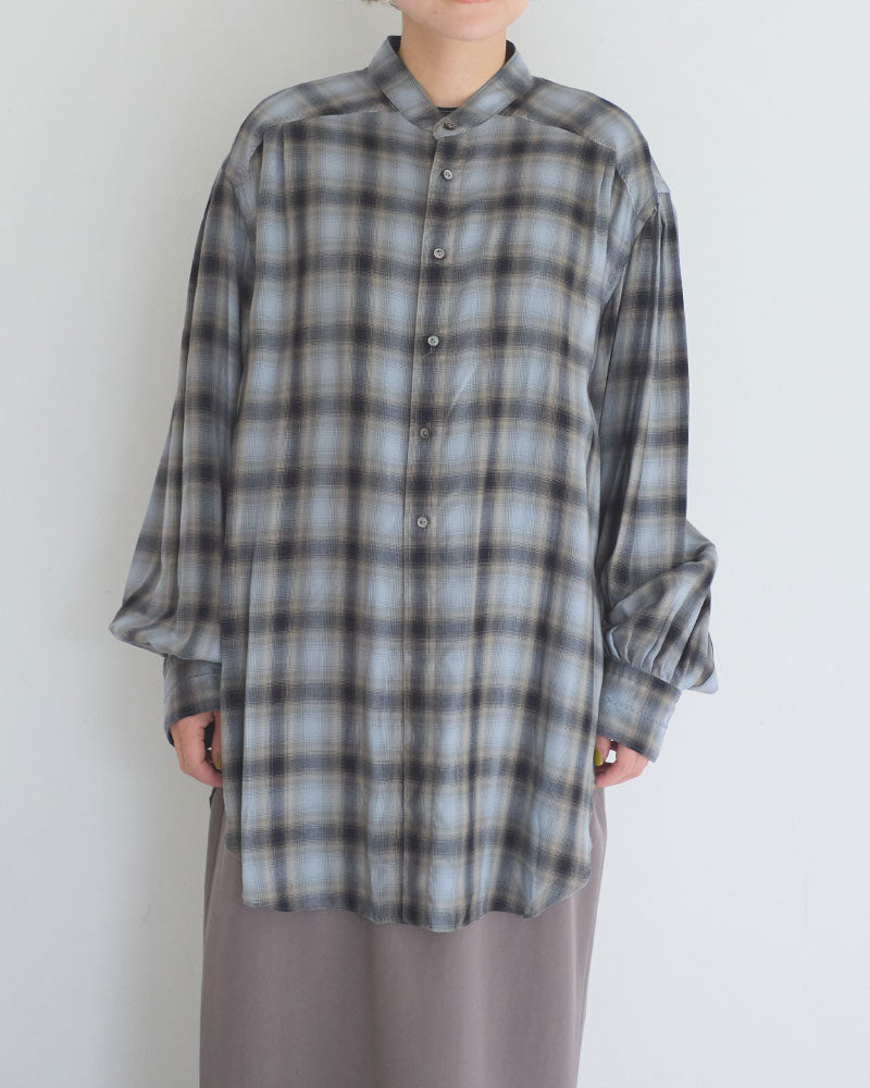 【予約】Tucked Sleeve Zigzag shirts/JöICEADDED /J263SH01/サイズ2