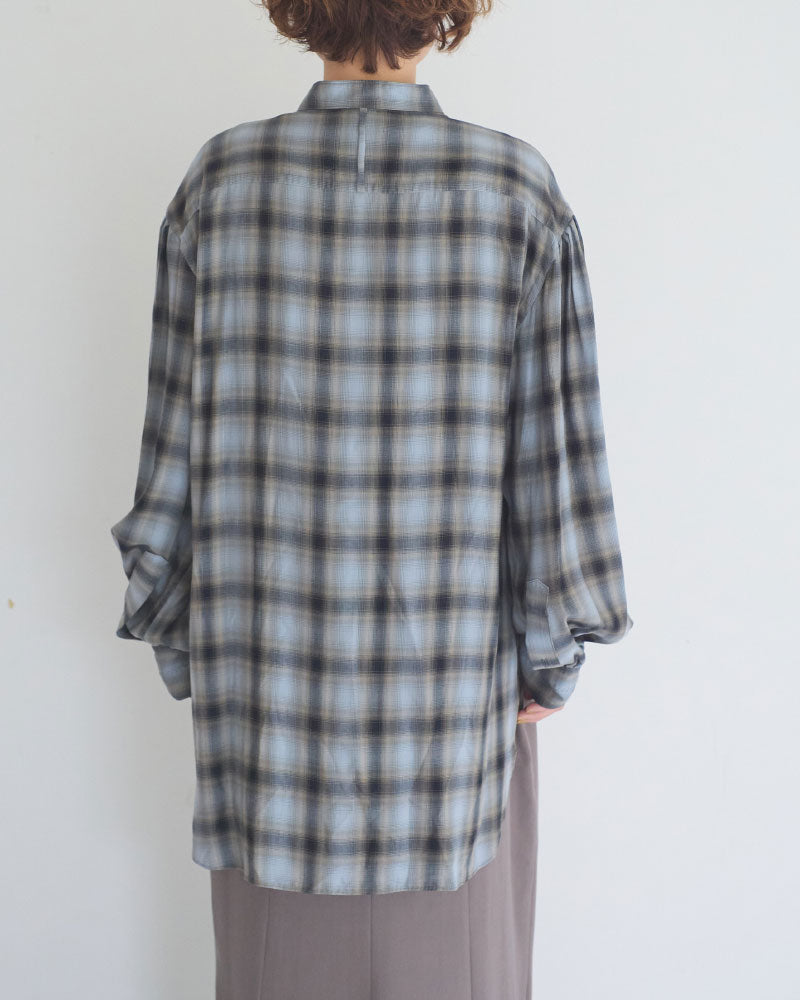 【予約】Tucked Sleeve Zigzag shirts/JöICEADDED /J263SH01/サイズ2