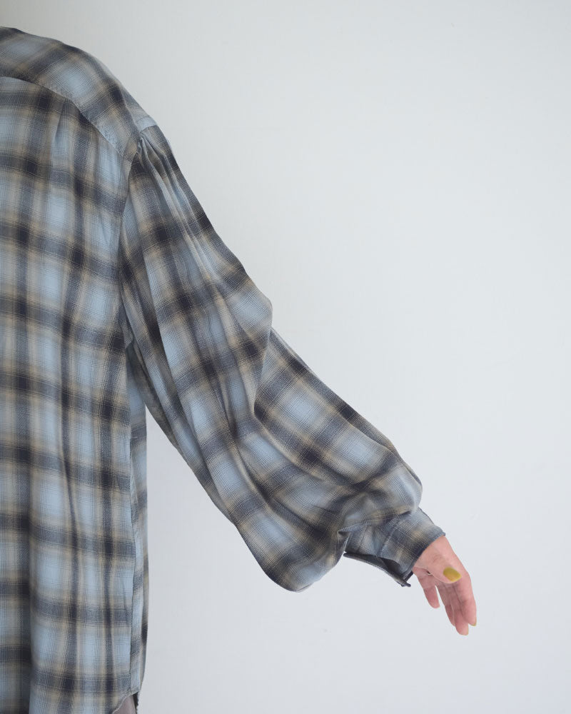 【予約】Tucked Sleeve Zigzag shirts/JöICEADDED /J263SH01/サイズ2