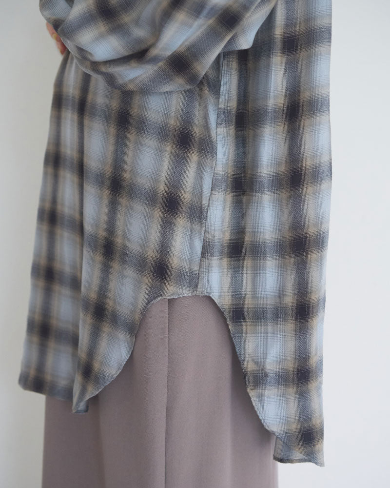 【予約】Tucked Sleeve Zigzag shirts/JöICEADDED /J263SH01/サイズ2