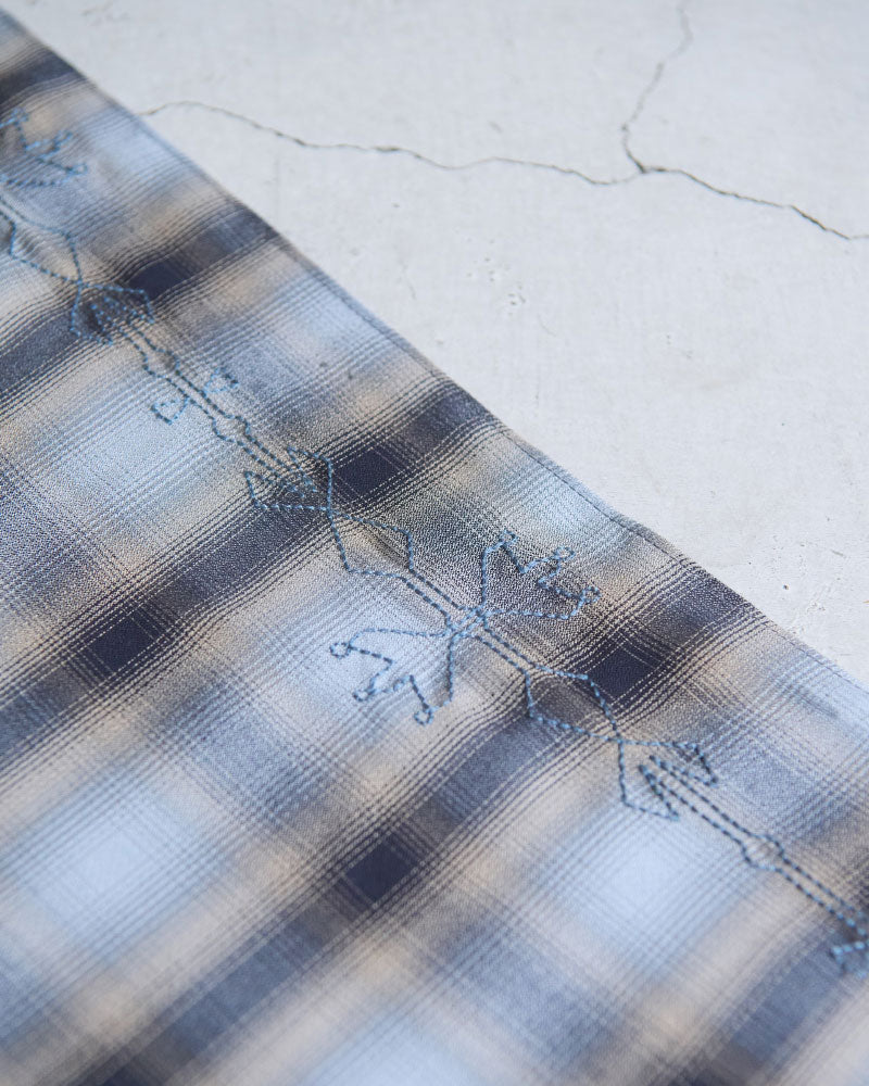 【予約】Tucked Sleeve Zigzag shirts/JöICEADDED /J263SH01/サイズ2