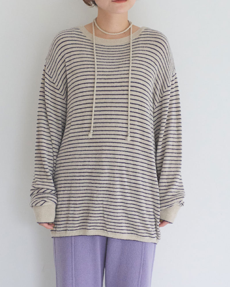 【予約】Velour Knit Sweater/JöICEADDED /J263KN03
