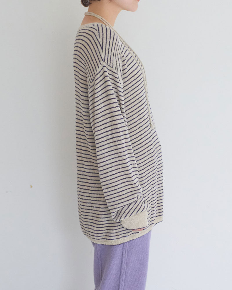【予約】Velour Knit Sweater/JöICEADDED /J263KN03