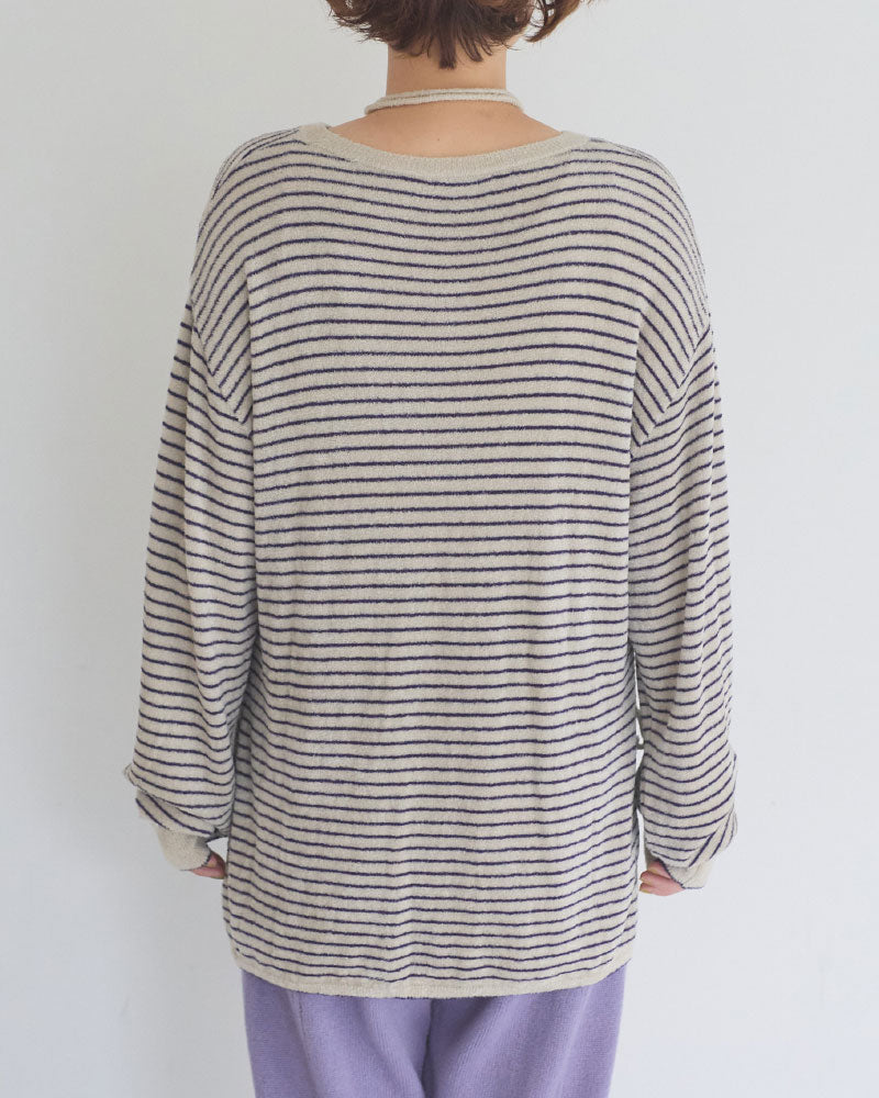 【予約】Velour Knit Sweater/JöICEADDED /J263KN03