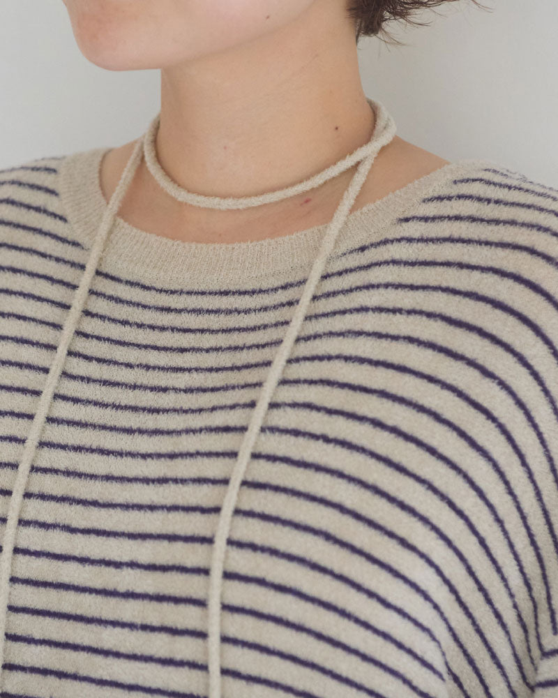 【予約】Velour Knit Sweater/JöICEADDED /J263KN03