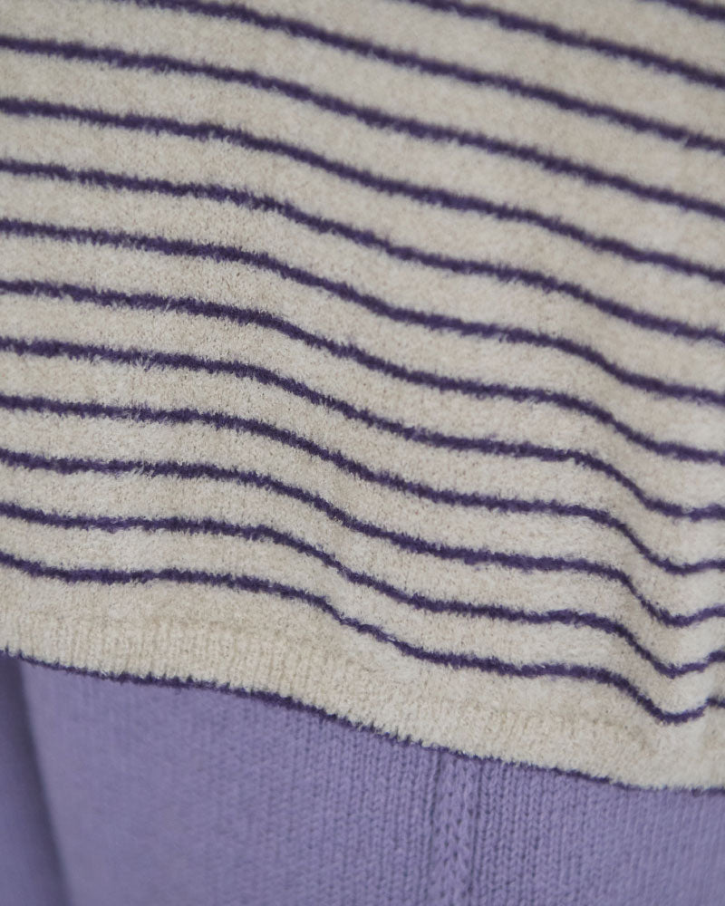 【予約】Velour Knit Sweater/JöICEADDED /J263KN03