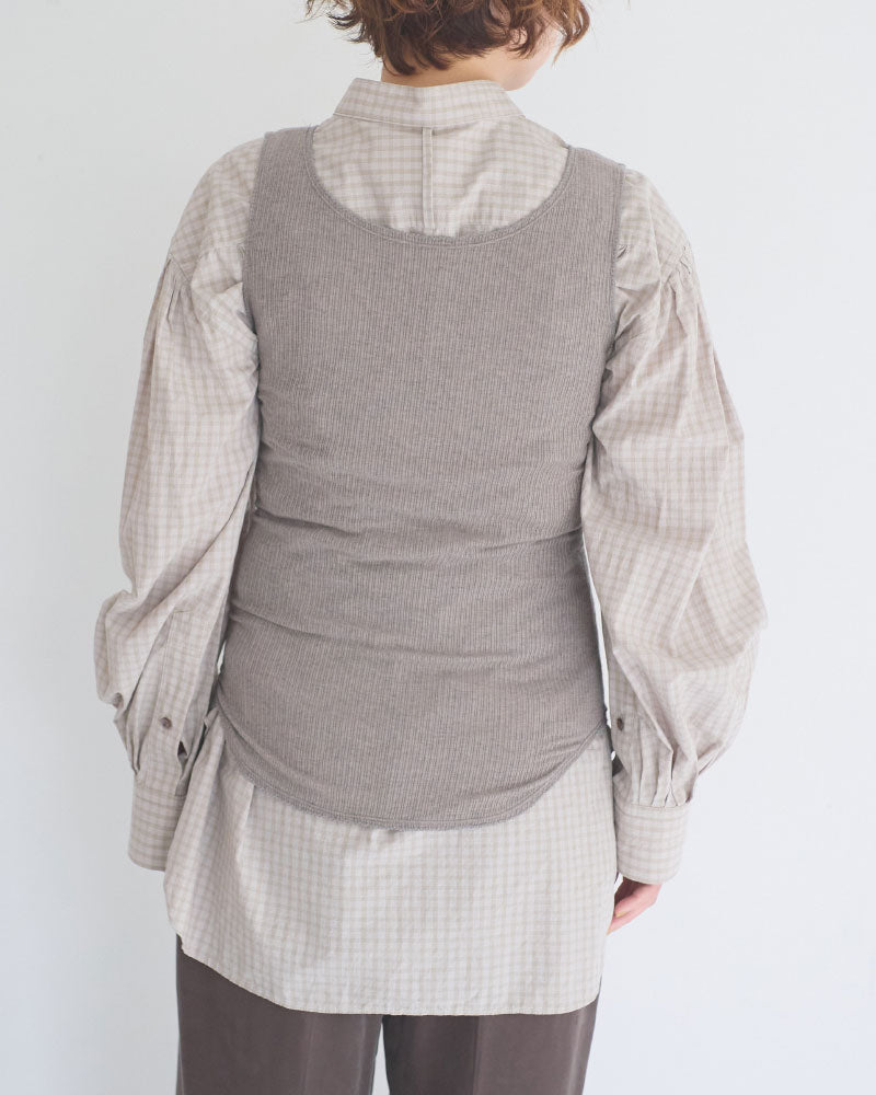 【予約】Picot Hem Tank Top/JöICEADDED /J263CS01