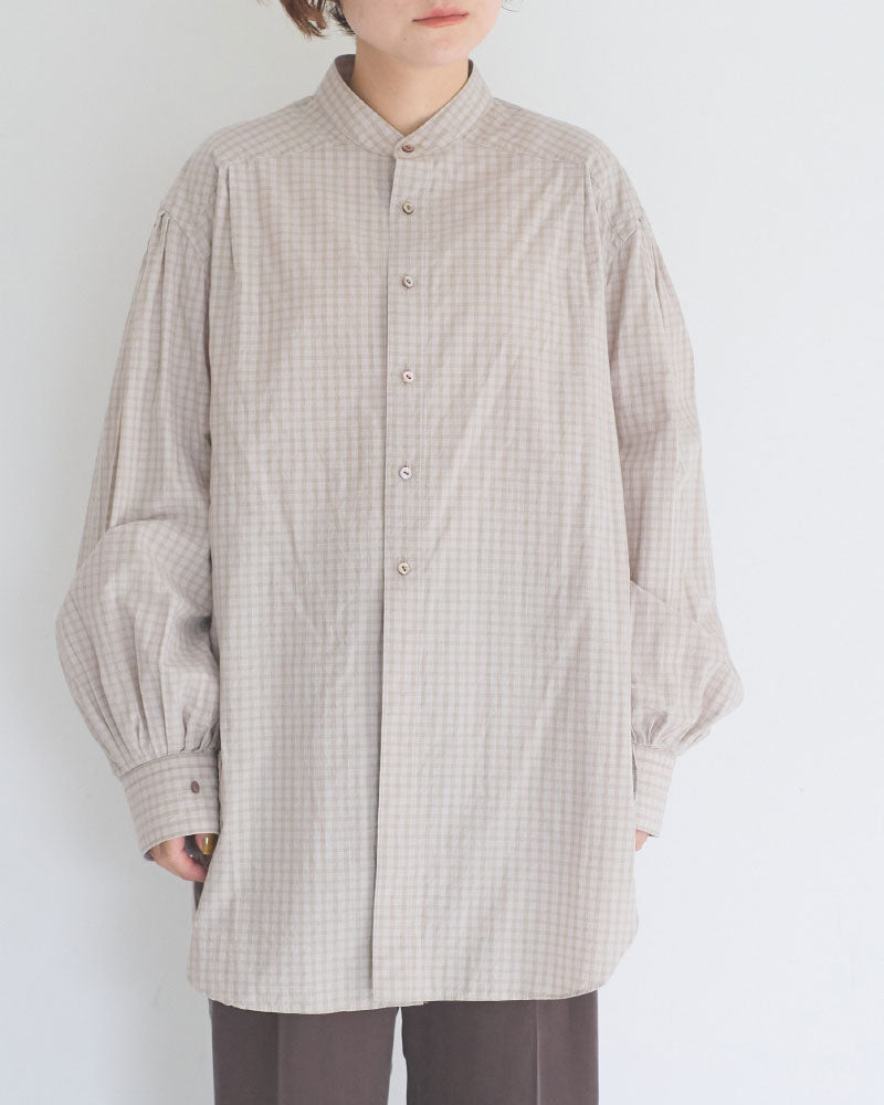 【予約】Tucked Sleeve Zigzag shirts/JöICEADDED /J263SH01/サイズ2