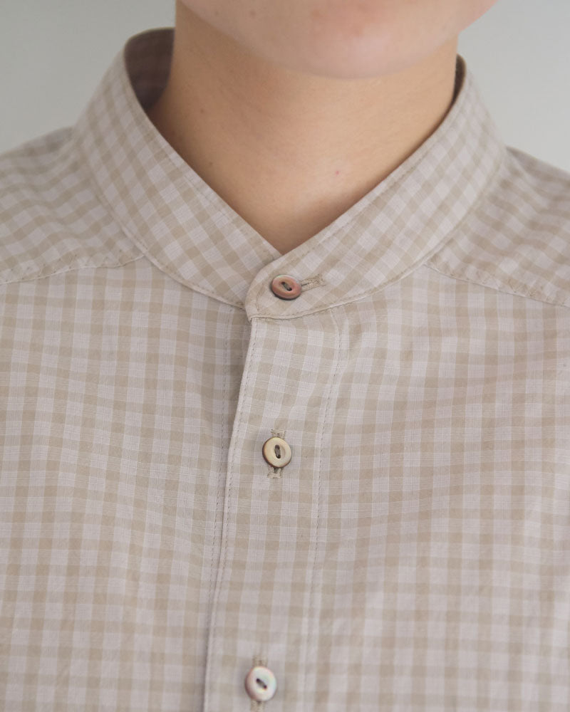 【予約】Tucked Sleeve Zigzag shirts/JöICEADDED /J263SH01/サイズ2