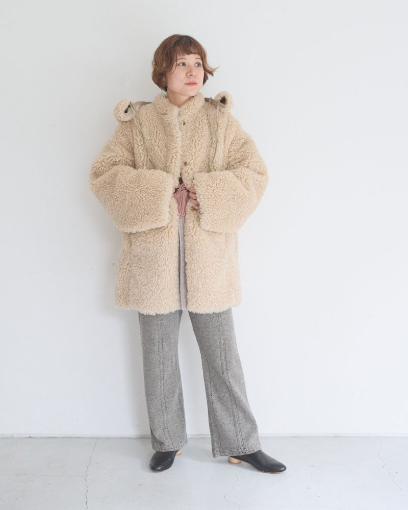 【予約】Dual Coat Taffeta&Boa/JöICEADDED /J 263CO01/サイズ2