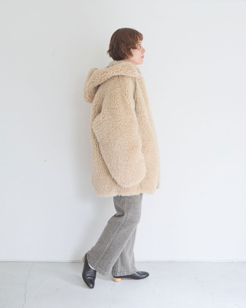 【予約】Dual Coat Taffeta&Boa/JöICEADDED /J 263CO01/サイズ2
