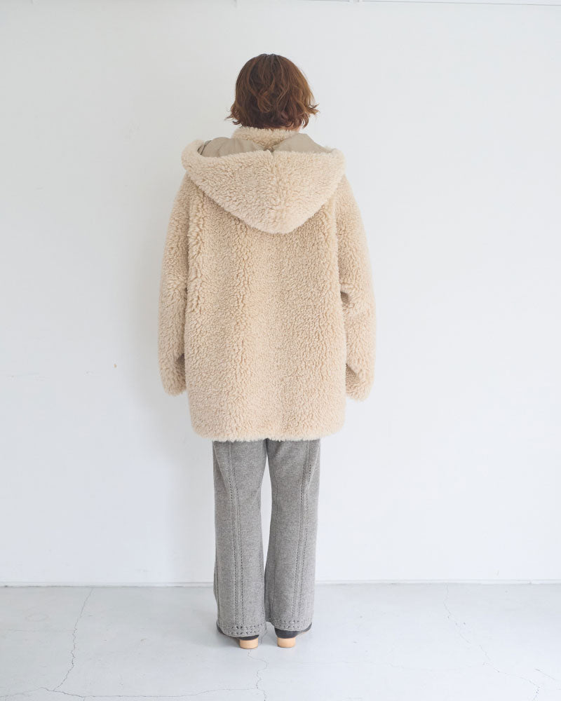 【予約】Dual Coat Taffeta&Boa/JöICEADDED /J 263CO01/サイズ2