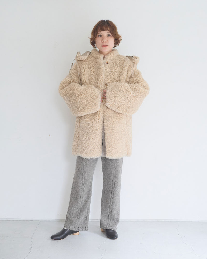 【予約】Dual Coat Taffeta&Boa/JöICEADDED /J 263CO01/サイズ2
