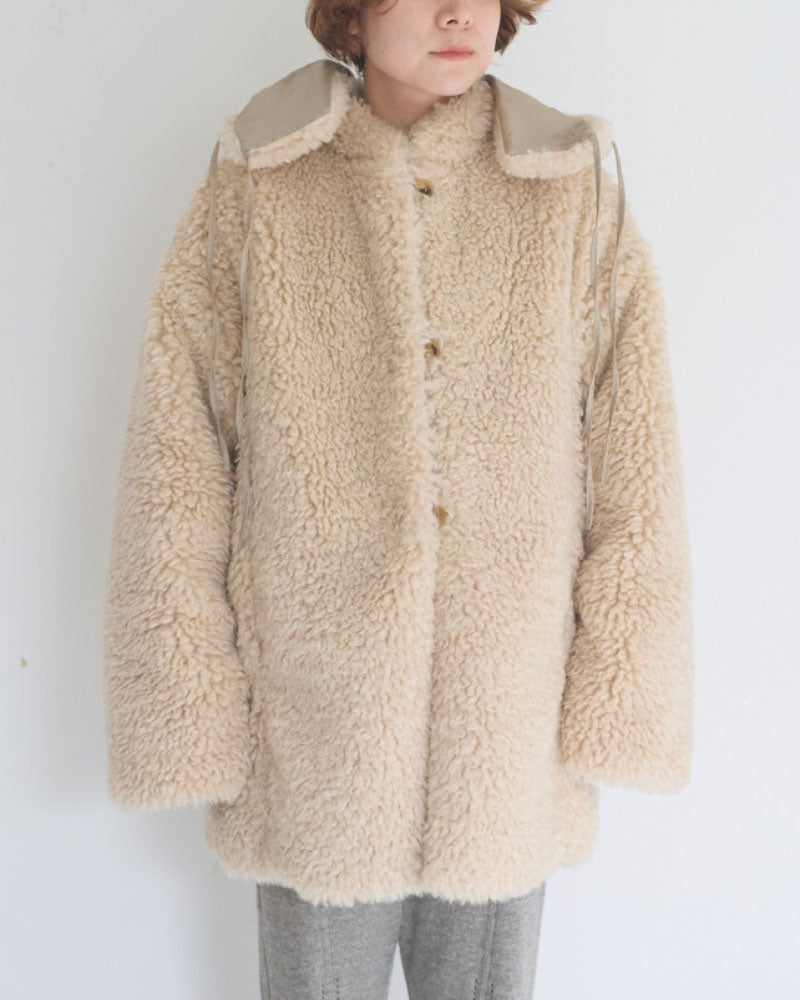【予約】Dual Coat Taffeta&Boa/JöICEADDED /J 263CO01/サイズ2