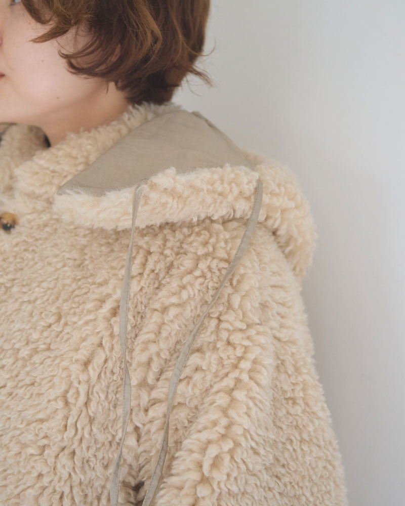 【予約】Dual Coat Taffeta&Boa/JöICEADDED /J 263CO01/サイズ2
