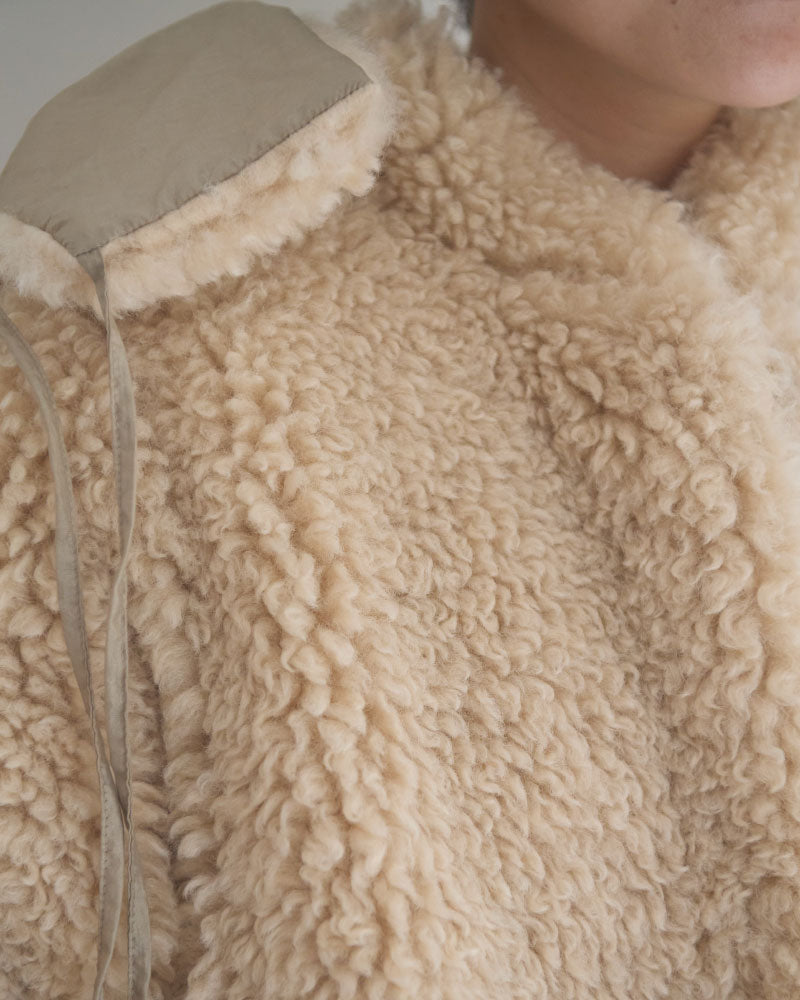 【予約】Dual Coat Taffeta&Boa/JöICEADDED /J 263CO01/サイズ2