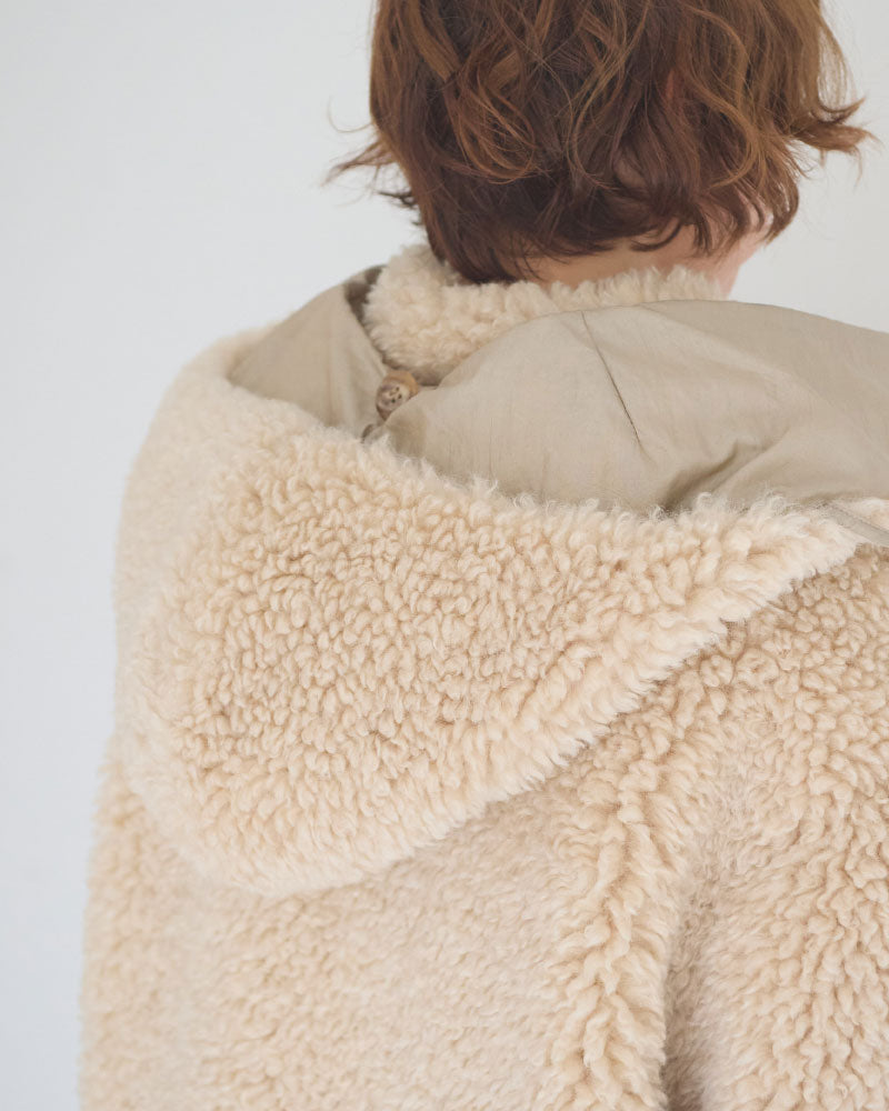 【予約】Dual Coat Taffeta&Boa/JöICEADDED /J 263CO01/サイズ2