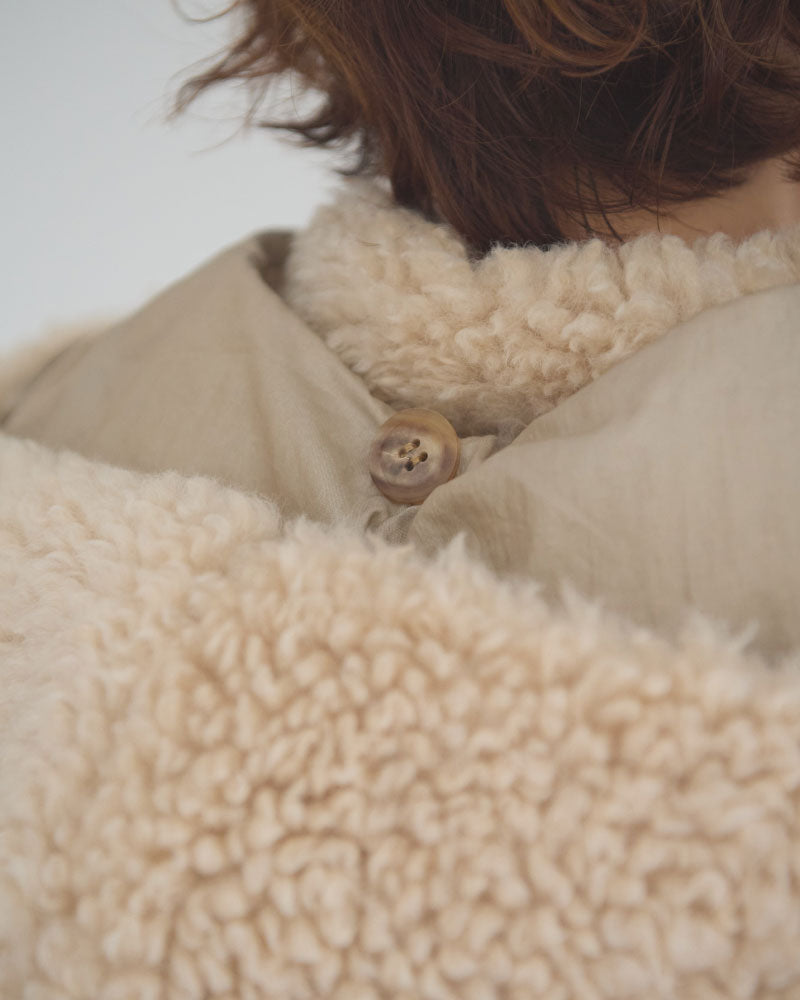 【予約】Dual Coat Taffeta&Boa/JöICEADDED /J 263CO01/サイズ2
