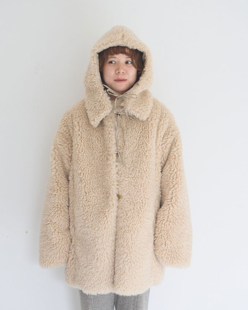 【予約】Dual Coat Taffeta&Boa/JöICEADDED /J 263CO01/サイズ2