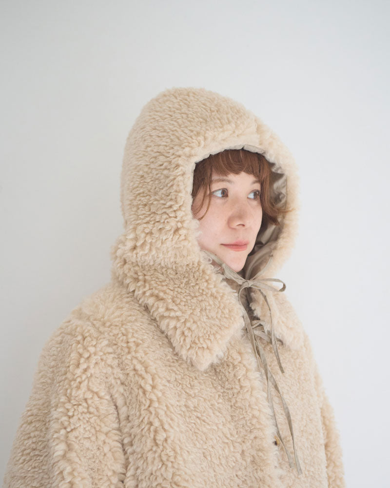 【予約】Dual Coat Taffeta&Boa/JöICEADDED /J 263CO01/サイズ2