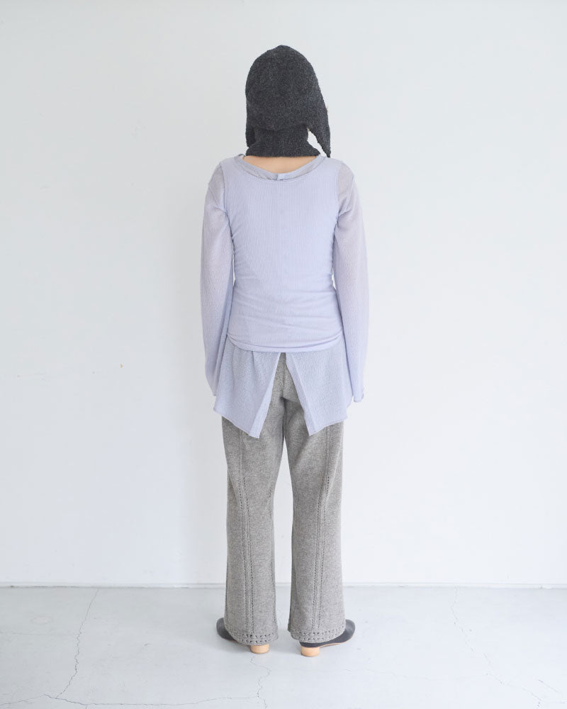 【予約】Picot Hem Tank Top/JöICEADDED /J263CS01