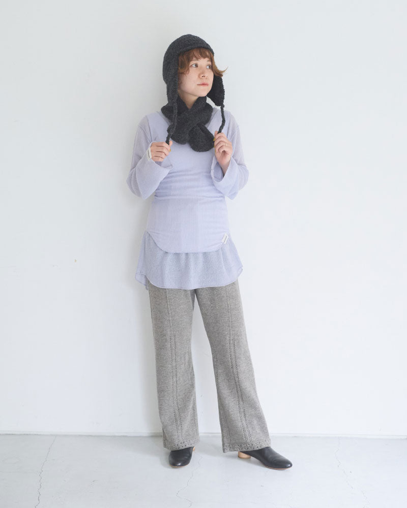 【予約】HAND KNIT HELMET/YULA/Y L 25-A 002