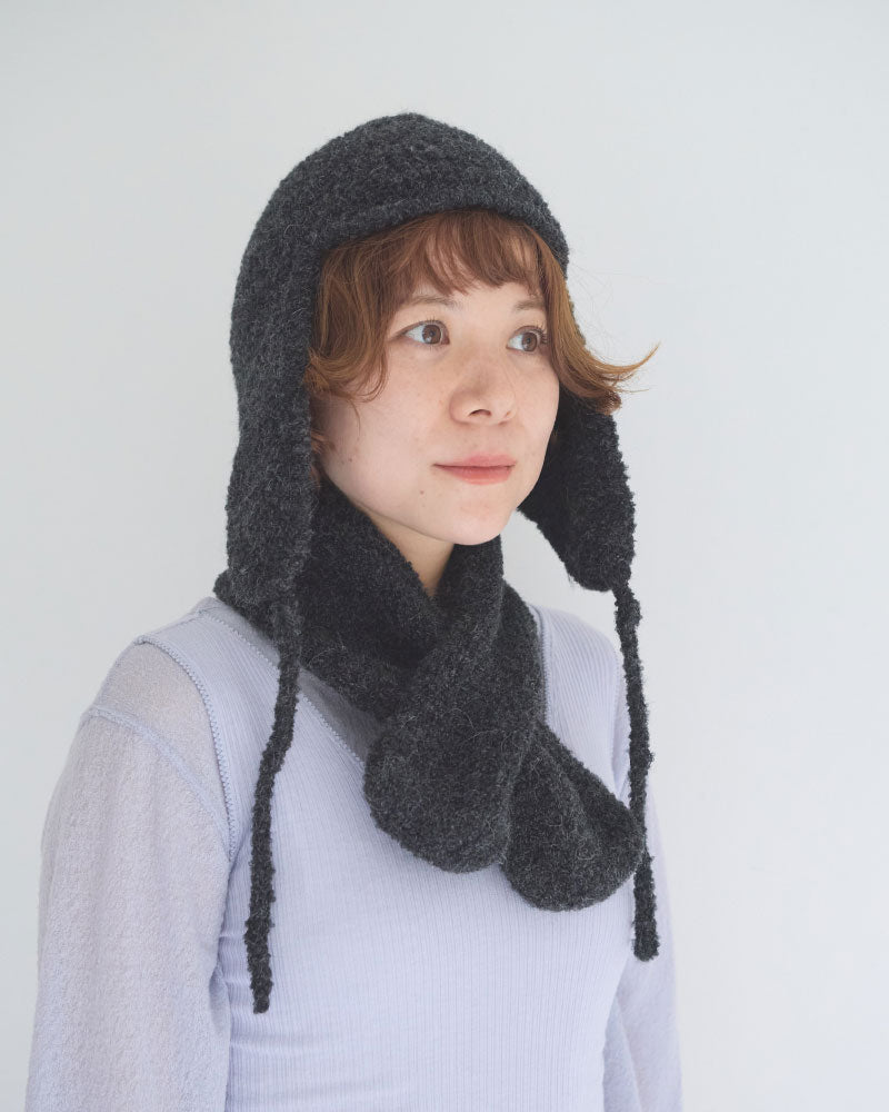 【予約】HAND KNIT HELMET/YULA/Y L 25-A 002