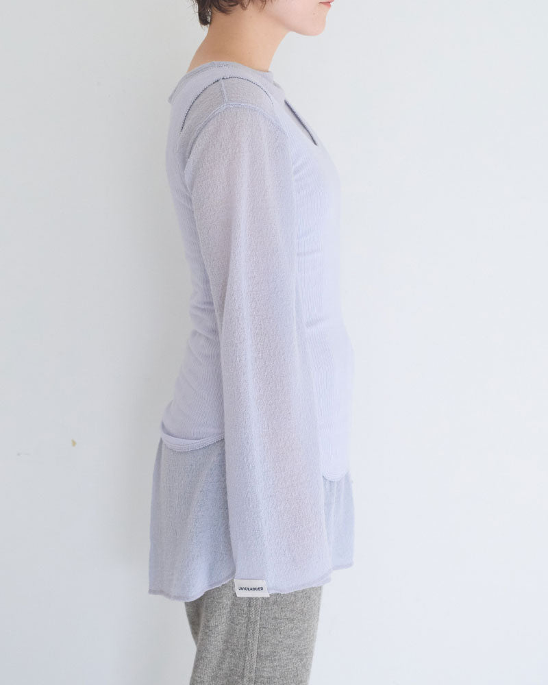 【予約】Picot Hem Tank Top/JöICEADDED /J263CS01