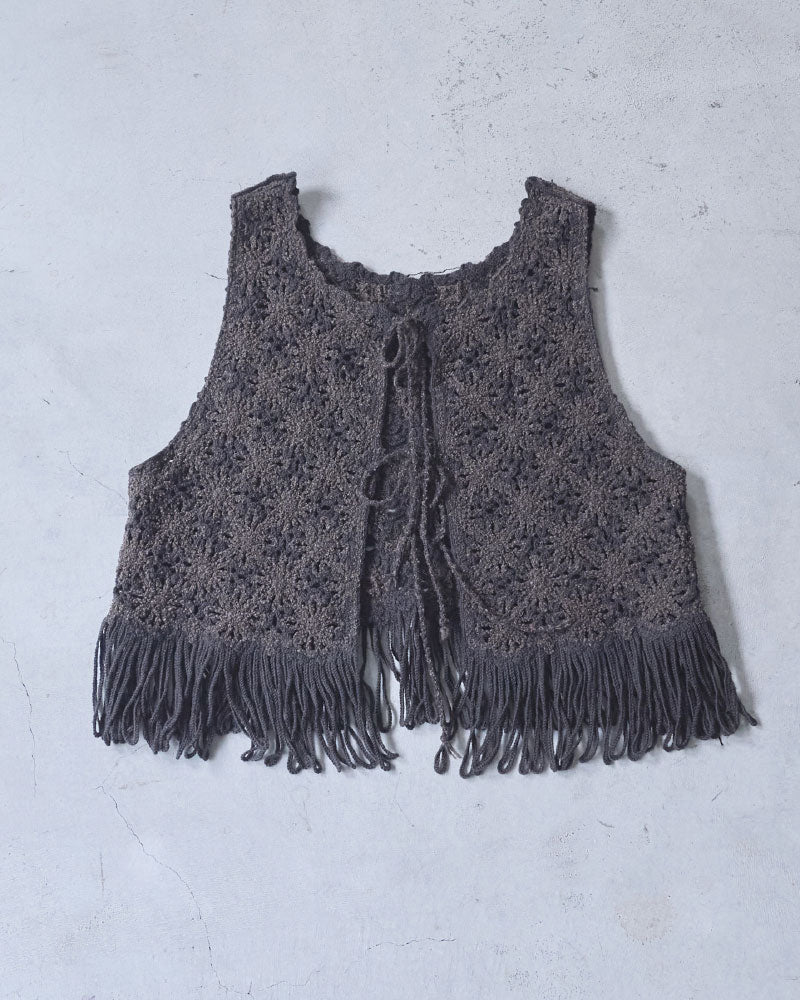 【予約】Flower Pattern Embroidered Vest/JöICEADDED /J263SV01/
