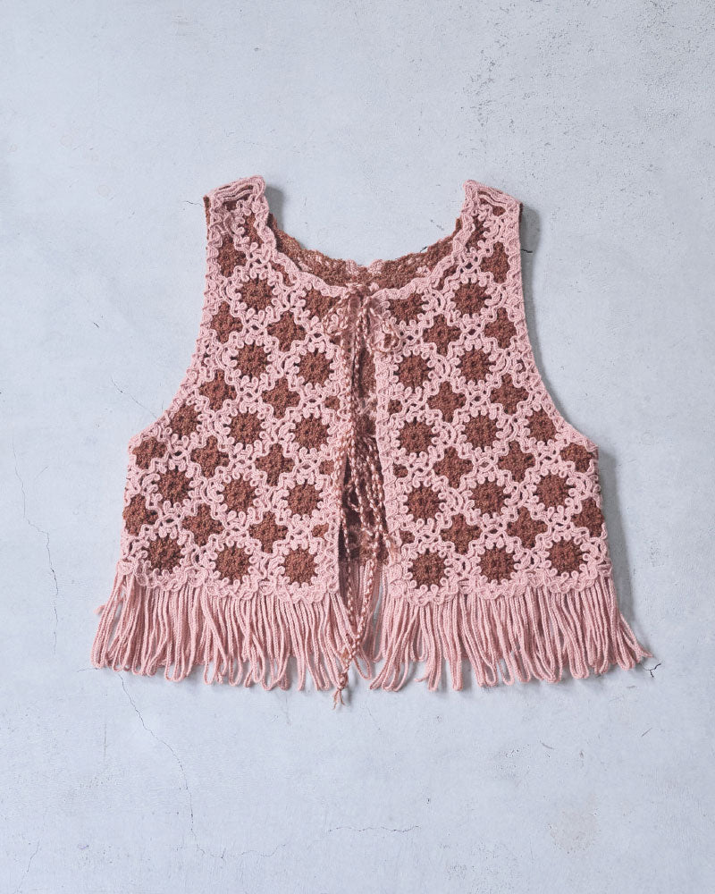 【予約】Flower Pattern Embroidered Vest/JöICEADDED /J263SV01/