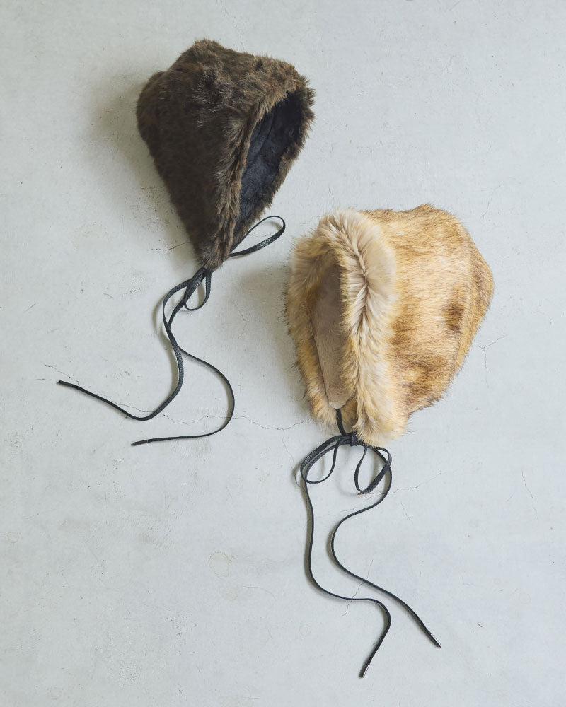 【受注】ファーフード/miahat & accessory /2667